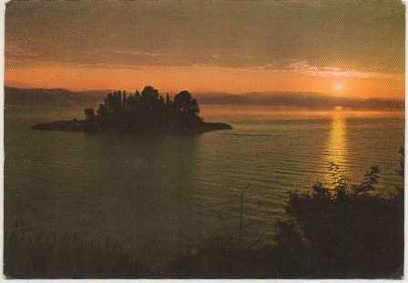 POSTAL DE NATURALEZA. PUESTA DEL SOL