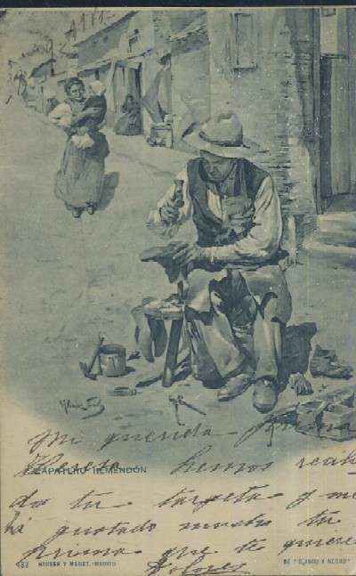 POSTAL ZAPATERO REMENDON