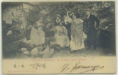 POSTAL ETNICA. COSTUMBRES ANDALUZAS. HUERTA DEL TIO MILINDRIS