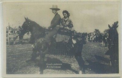 POSTAL ETNICA. COSTUMBRES ANDALUZAS