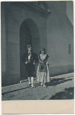 POSTAL ETNICA. TIPOS ESPAÑOLES