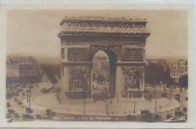 POSTAL DE FRANCIA. 1990 PARIS. L'ARC DE TRIOMPHE