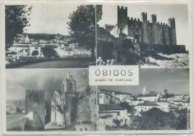 POSTAL DE PORTUGAL. OBIDOS. MUSEO DE PORTUGAL