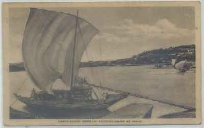POSTAL DE PORTUGAL. PORTO. BARCO REBELLO. CARREGAMENTO DE VINHO