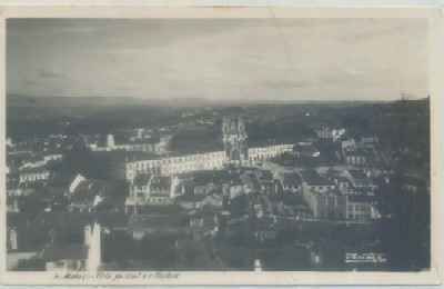 POSTAL DE PORTUGAL. ALCOBACA. VISTA PARCIAL DEL MONASTERIO