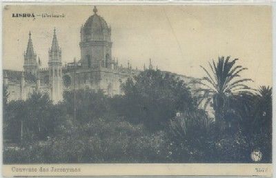 POSTAL DE PORTUGAL. LISBOA. CONVENTO DOS JERNYMOS