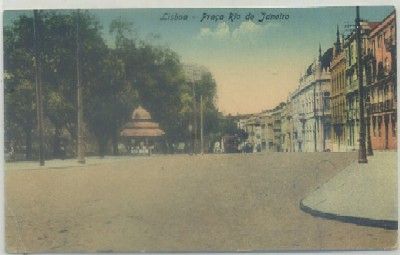 POSTAL DE PORTUGAL. LISBOA. PRAÇA RIO DE JANEIRO