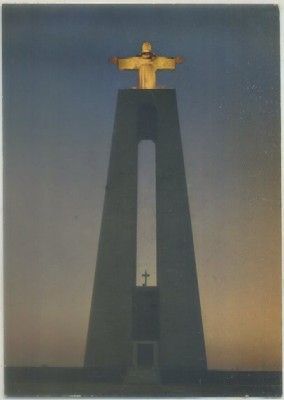 POSTAL DE PORTUGAL. LISBOA. CRISTO REY