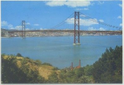 POSTAL DE PORTUGAL. LISBOA. PONTE SALAZAR
