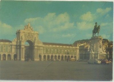 POSTAL DE PORTUGAL. LISBOA. TERREIRO DO PACO