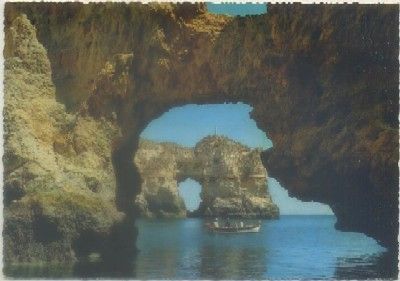 POSTAL DE PORTUGAL. ALGARVE. PORTA DA PIEDADE. LAGOS