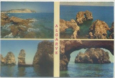 POSTAL DE PORTUGAL. ALGARVE. ASPECTOS DA COSTA. LAGOS