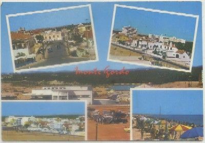 POSTAL DE PORTUGAL. ALGARVE. MONTE GORDO. VISTAS