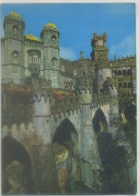 POSTAL DE PORTUGAL. SINATRA. PALACIO NACIONAL DE PENA PORMENOR