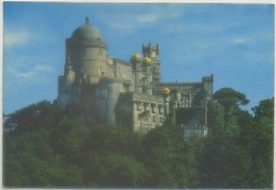 POSTAL DE PORTUGAL. SINATRA. PALACIO NACIONAL DE PENA PORMENOR