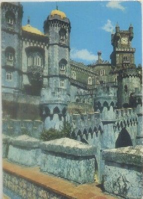 POSTAL DE PORTUGAL. SINATRA. PALACIO NACIONAL DE PENA PORMENOR