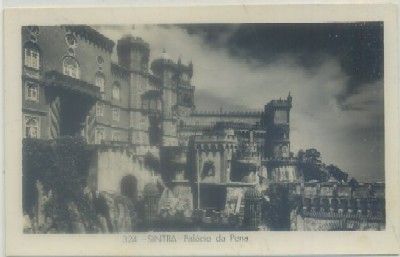 POSTAL DE PORTUGAL. SINATRA. PALACIO NACIONAL DE PENA PORMENOR