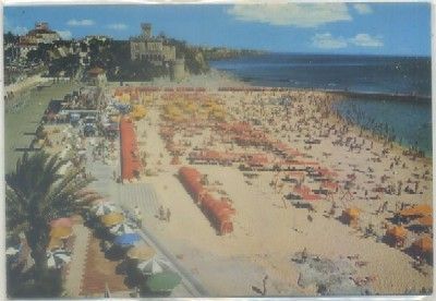 POSTAL DE PORTUGAL. COSTA DEL SOL. ESTORIL. ASPECTO DA PRAIA