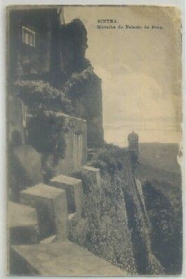 POSTAL DE PORTUGAL. SINTRA. MURALHA DO PALACIO DA PENA