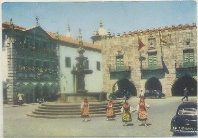POSTAL DE PORTUGAL. VIANA DO CASTELO. ASPECTO PRAÇA DA REPUBLICA
