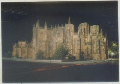 POSTAL DE PORTUGAL. BATALHA. VISTA DO MOESTEIRO