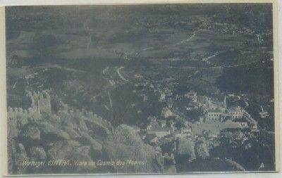 POSTAL DE PORTUGAL. CINTRA. VISTA DO CASTELO DOS MOUROS
