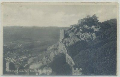 POSTAL DE PORTUGAL. CINTRA. CASTELO DOS MOUROS