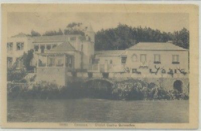 POSTAL DE PORTUGAL. CASCAES. CHALET CASTRO GUIMARAES