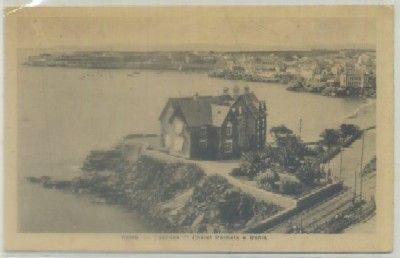 POSTAL DE PORTUGAL. CASCAES. CHALET PALMELA E BAHIA