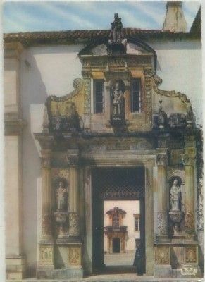 POSTAL DE PORTUGAL. COIMBRA. ENTRADA DA UNIVERSIDADE