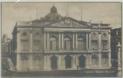 POSTAL ANTIGUA DE PORTUGAL. LISBOA. CAMARA MUNICIPAL