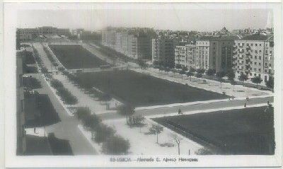 POSTAL DE PORTUGAL. LISBOA. ALAMEDA D. ALFONSO HENRIQUES Nº 85