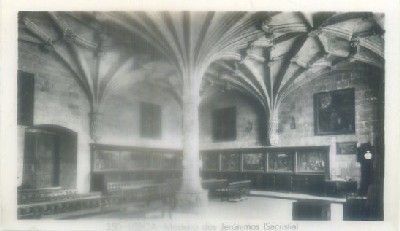 POSTAL DE LISBOA. MOASTEIRO DOS JERONIMO. SACRISTIA Nº 350