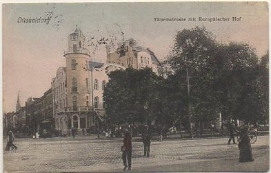 POSTAL DE THURMSTRASSE MIT EUROPÄISCHER HOF