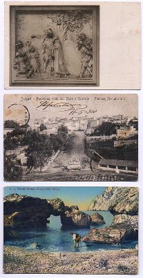 POSTALES DE ITALIA. LOTE DE 21 POSTALES DE LUGARES DE ITALIA
