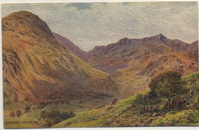 POSTAL DE INGLATERRA. GRISEDALF HILVELLYN