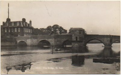 POSTAL DE INGLATERRA. THE BRIDGE, ST. IVES. POSTAL FOTOGRAFICA