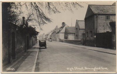 POSTAL DE INGLATERRA. HIGH STREET. HEMINGFORD GREY. POSTAL FOTOGRAFICA