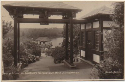 POSTAL DE INGLATERRA. STUDY AN ENTRANCE TO PEASHOLMPARK. POSTAL FOTOGRAFICA