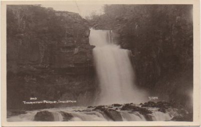 POSTAL DE INGLATERRA. THORNTON FORCE. INGLETON. POSTAL FOTOGRAFICA