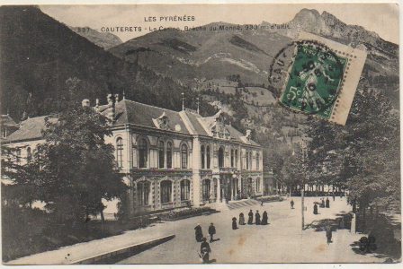 POSTAL DE FRANCIA. LES PYRENÉES. CAUTERETS