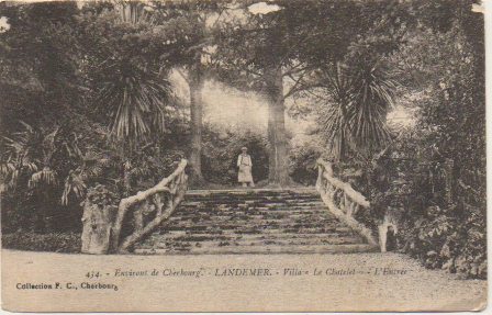 POSTAL DE FRANCIA. LANDEMER. VILLA LE CHATELEL
