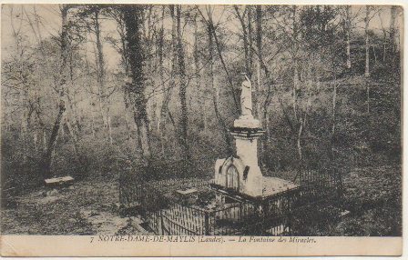 POSTAL DE FRANCIA. NOTRE-DAME DE MAYLIS (LOURDES)