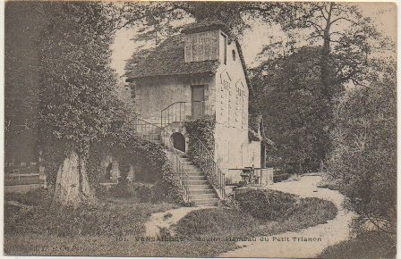 POSTAL DE FRANCIA. VERSALLES. MOULIN DU PETIT TRIANON