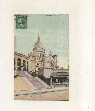 POSTAL DE FRANCIA. PARIS. LE SACRE COEUR