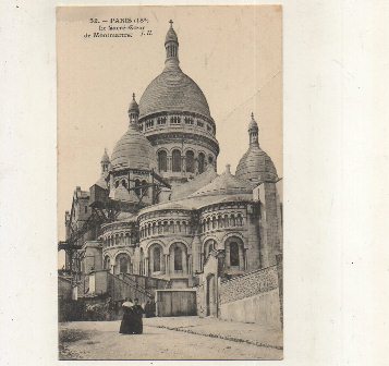 POSTAL DE FRANCIA. PARIS. LE SACRE-COEUR DE MONTMARTRE