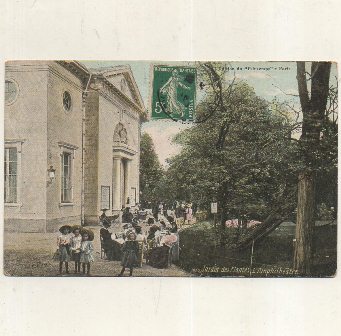POSTAL DE FRANCIA. JARDIN DES  PLANTES L'AMPHILTHEATRE Nº 1073