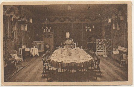 POSTAL DE ALEMANIA. EISENBAHN-HOTEL. WANDSBEK