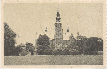 POSTAL DE ALEMANIA. ROSENBORG. KEBENHAVN