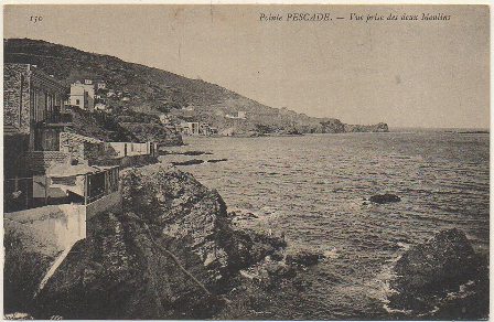 POSTAL DE FRANCIA. POINTE PESCADE
